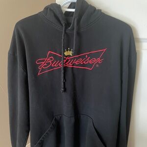 Budweiser Embroidered Logo Hoodie